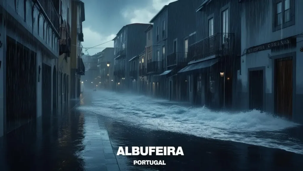 Albufeira rain